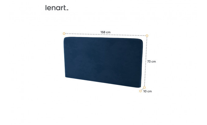 Gultas galvgalis Bed Concept BC - 17-BC - 12-pelēks